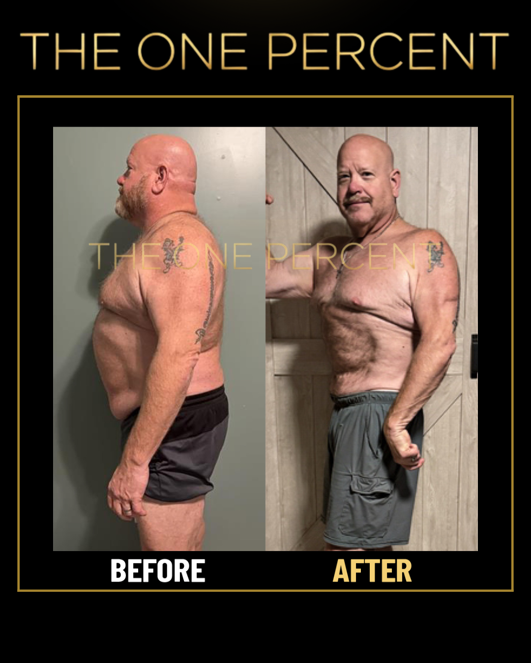 Client transformation 10 — before and after