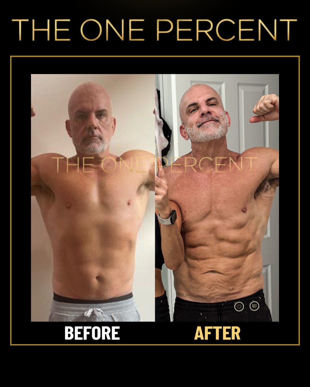 Client transformation 3 — before and after