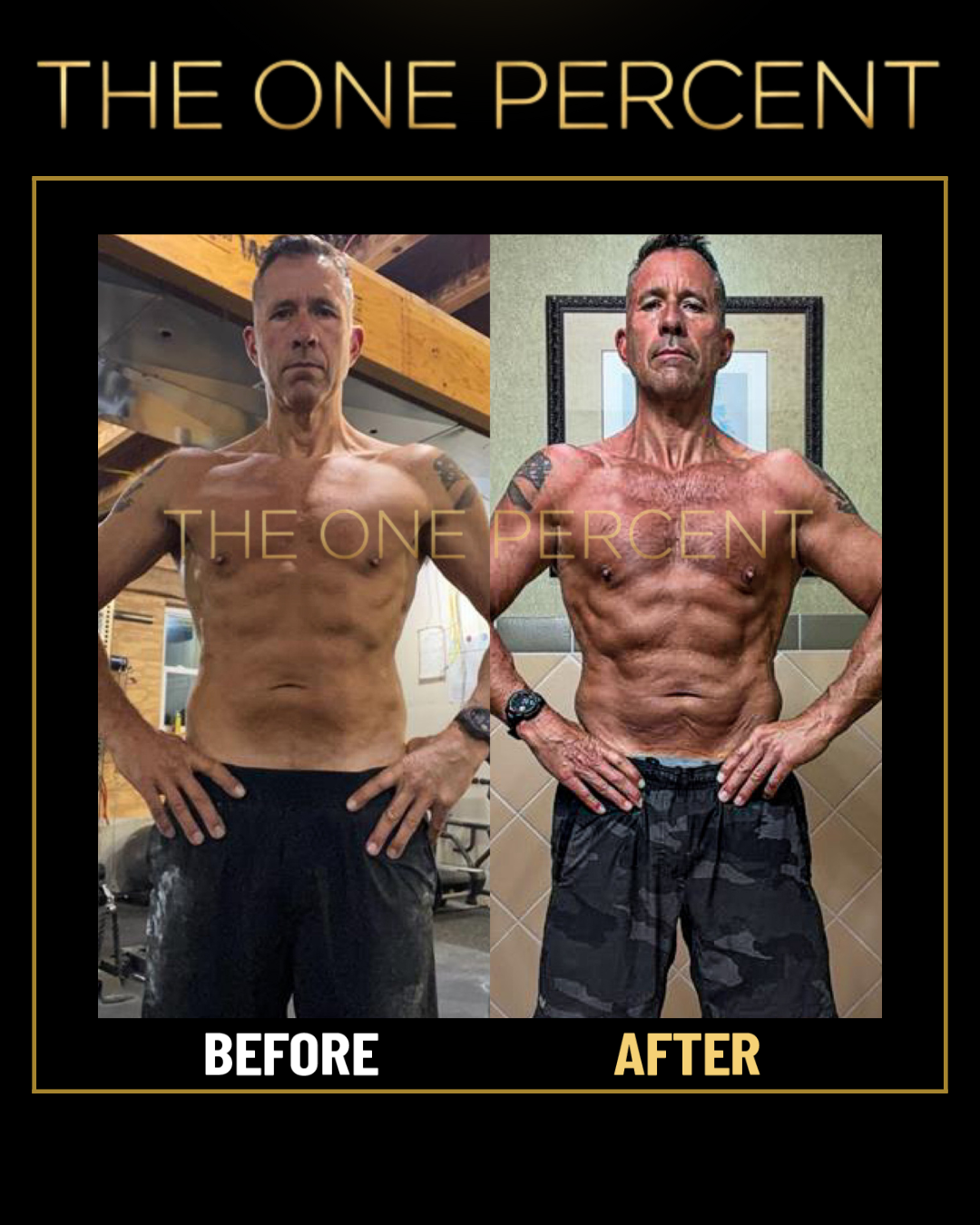 Client transformation 2 — before and after
