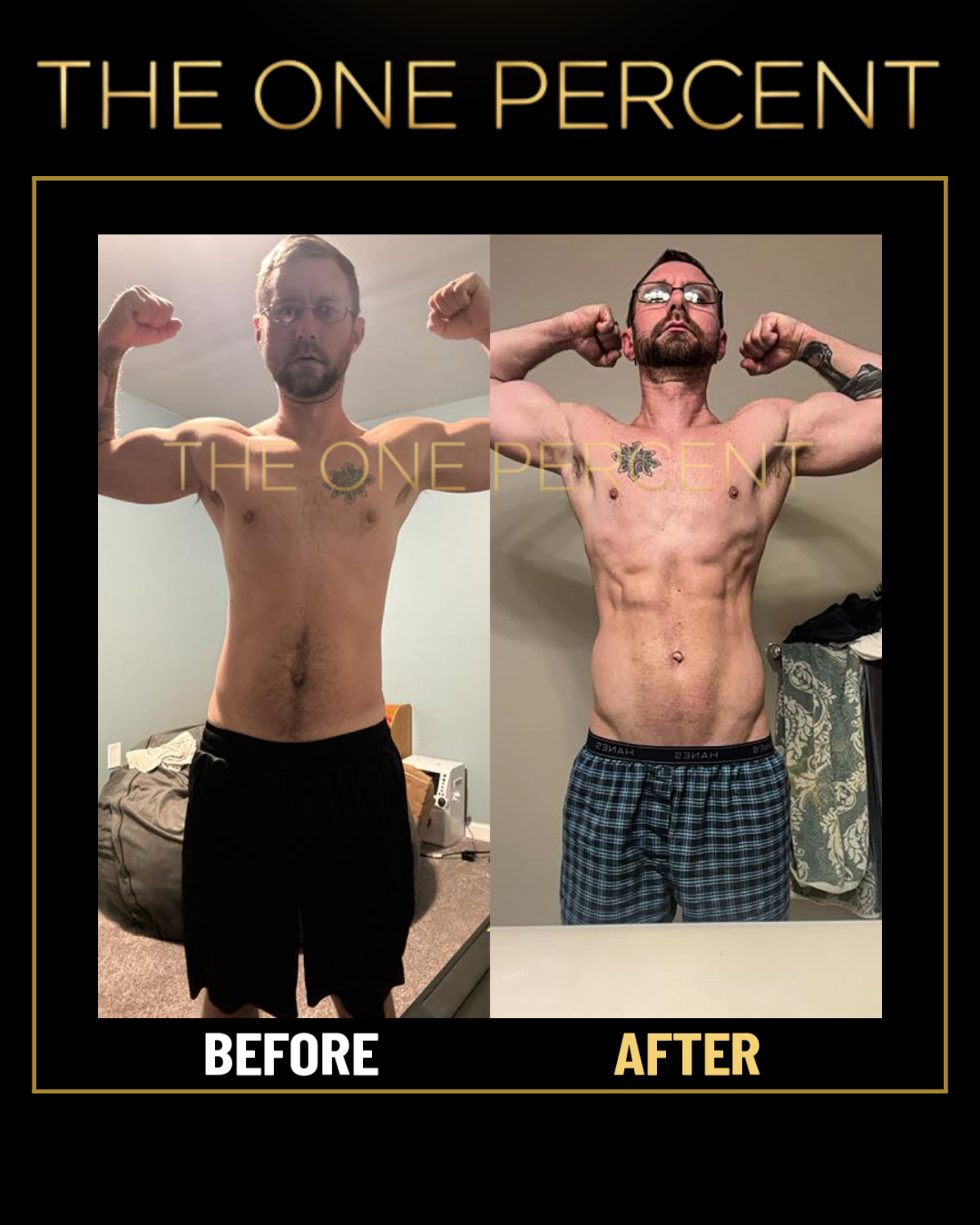Client transformation 9 — before and after