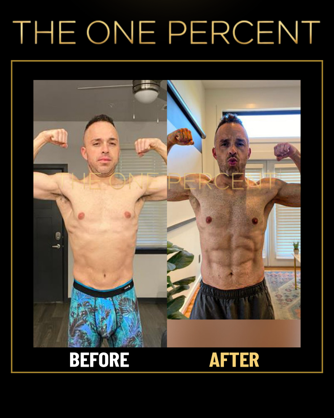 Client transformation 4 — before and after