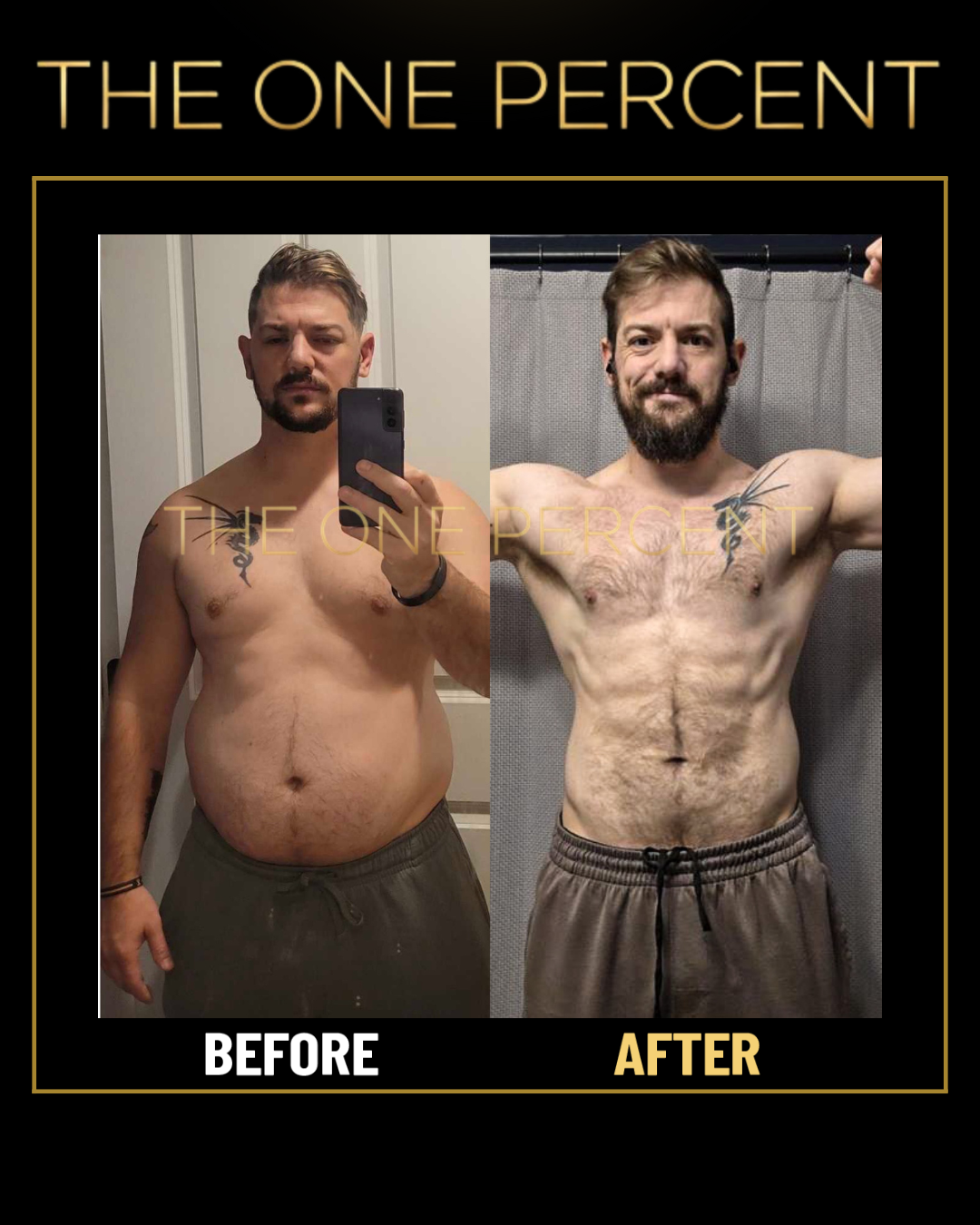 Client transformation 11 — before and after