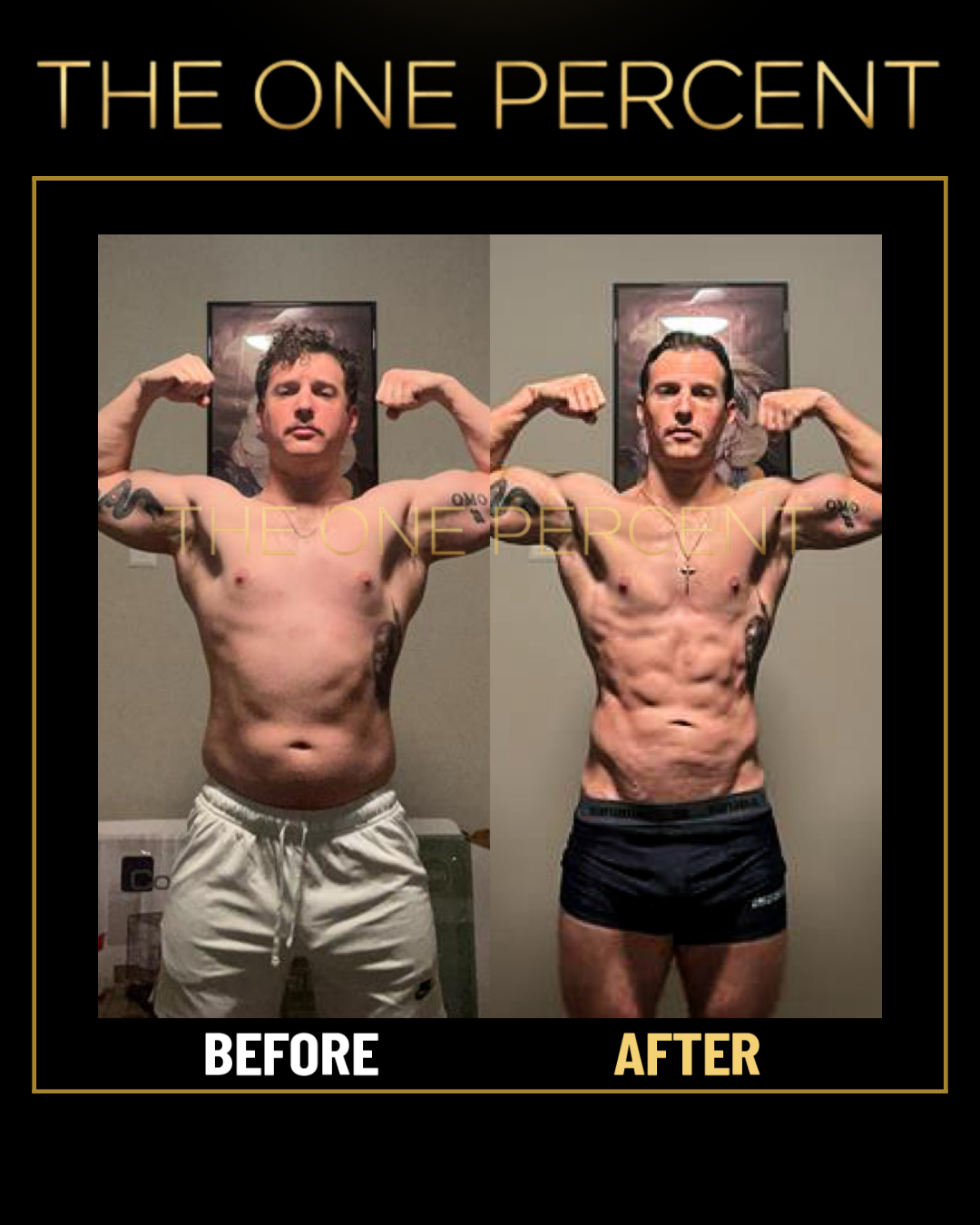 Client transformation 25 — before and after