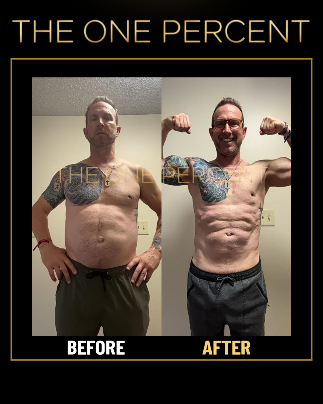 Client transformation 33 — before and after