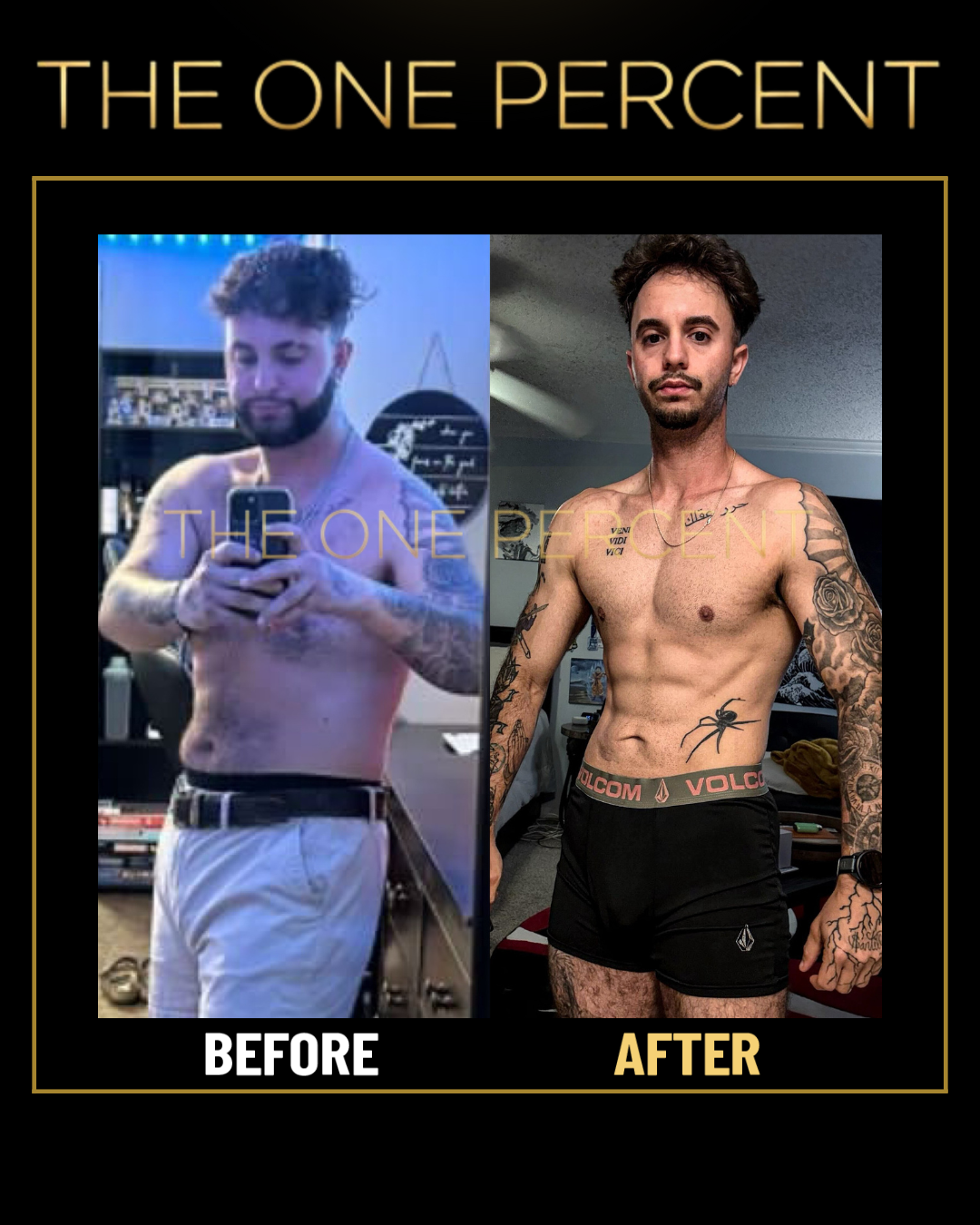 Client transformation 40 — before and after
