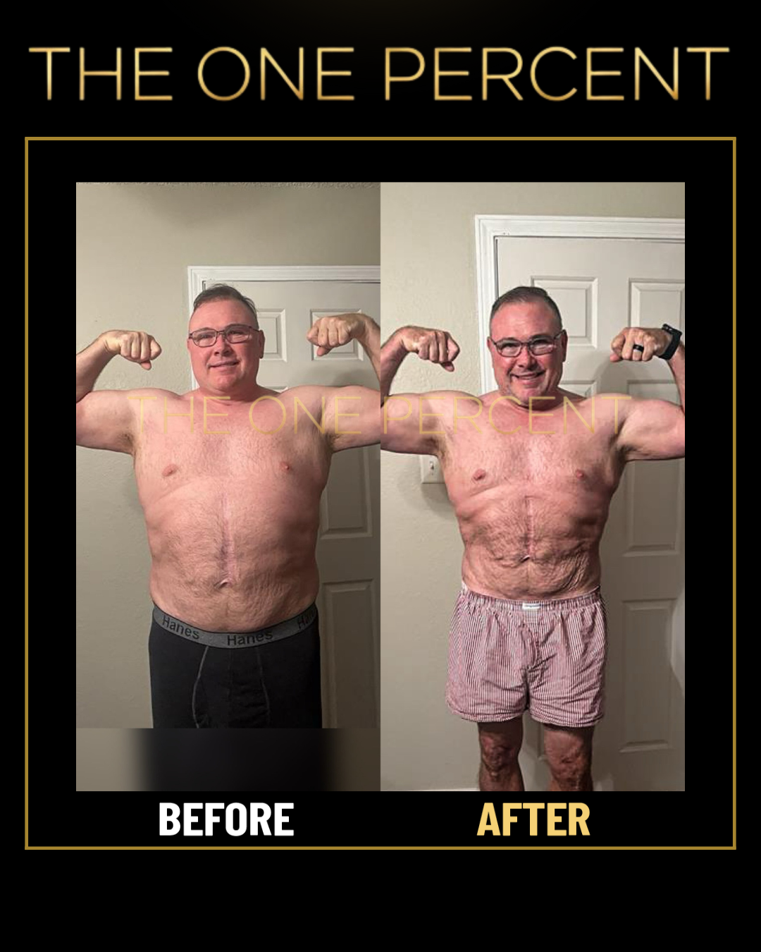 Client transformation 41 — before and after