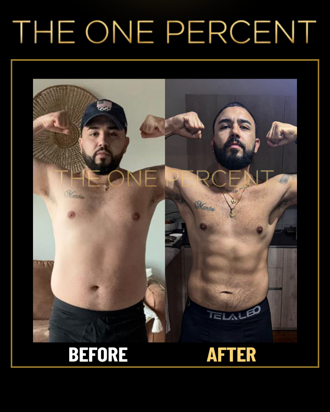 Client transformation 42 — before and after