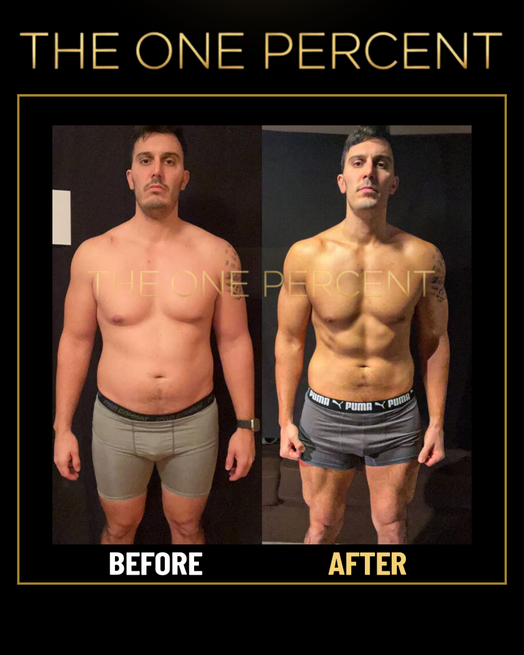 Client transformation 43 — before and after