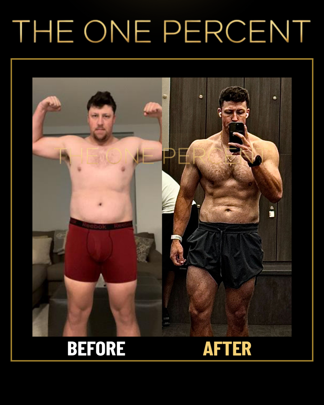 Client transformation 50 — before and after