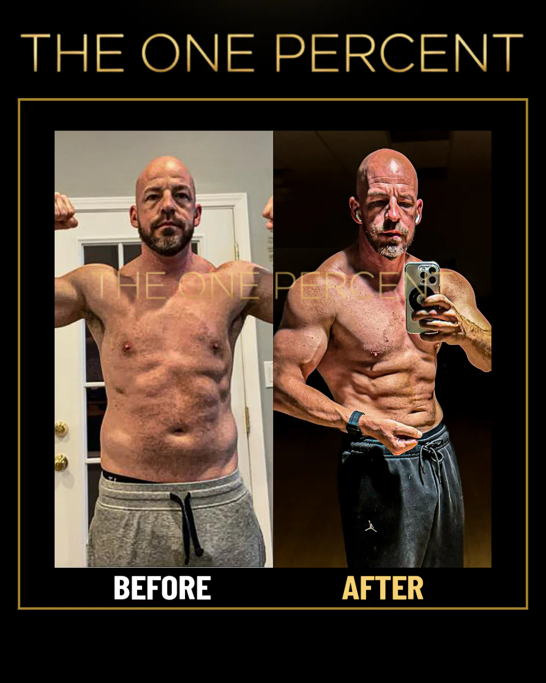 Client transformation 2 — before and after