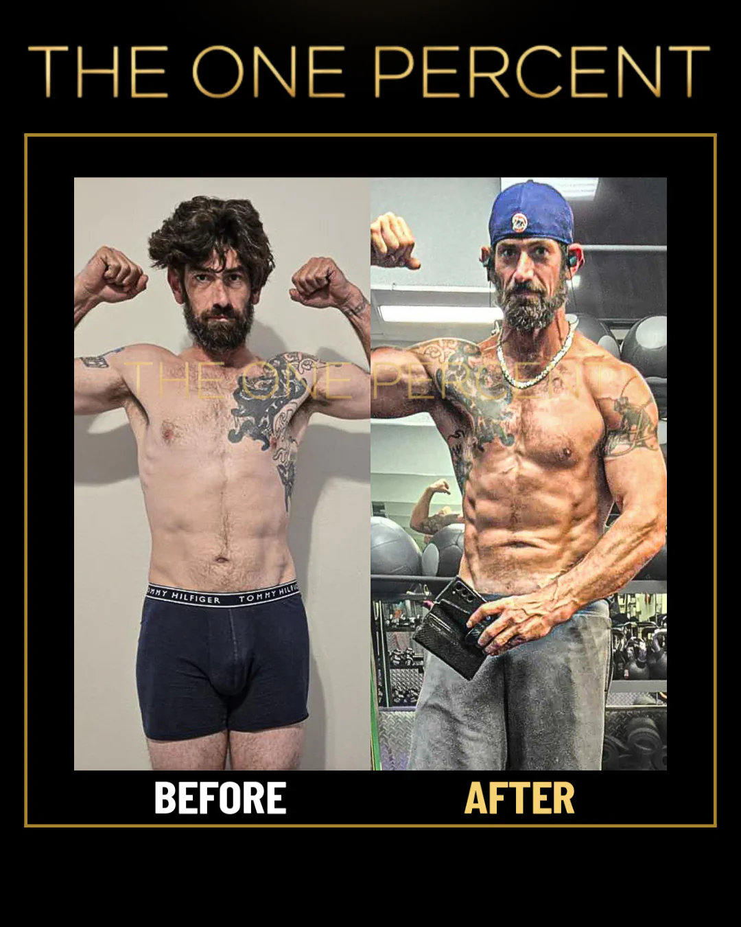 Client transformation 4 — before and after