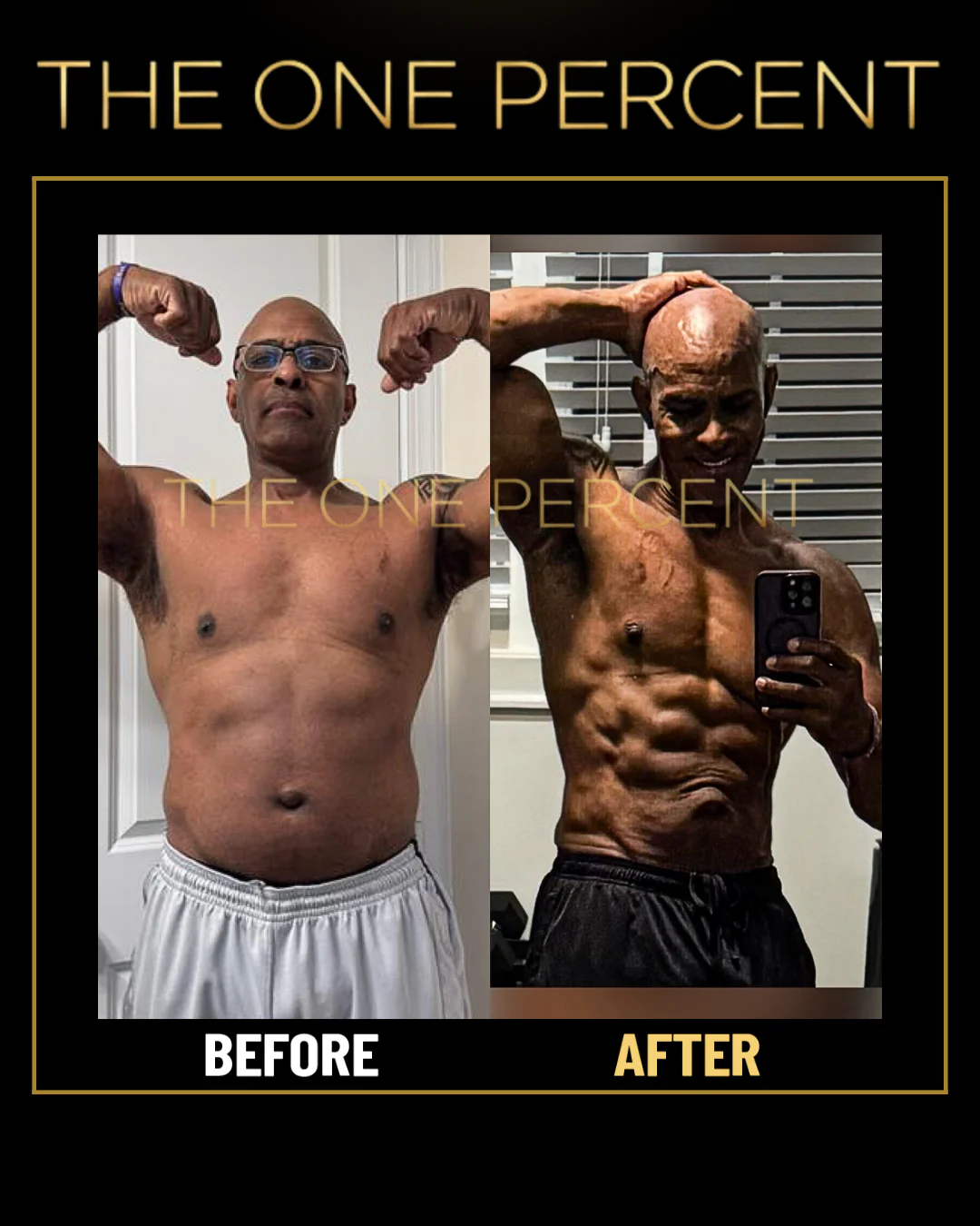 Client transformation 6 — before and after