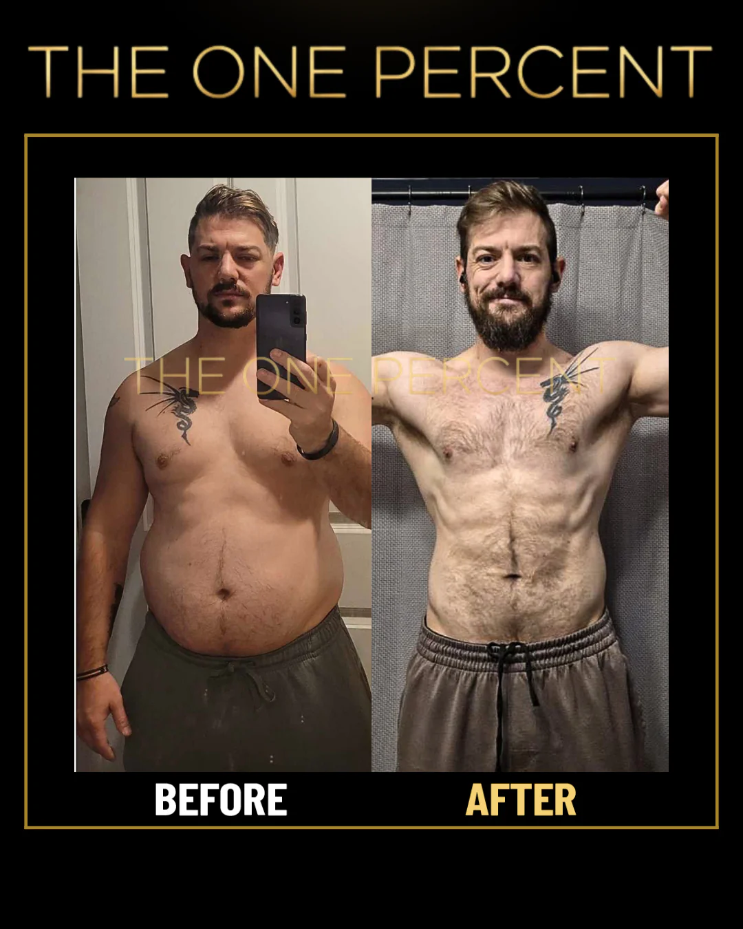 Client transformation 9 — before and after