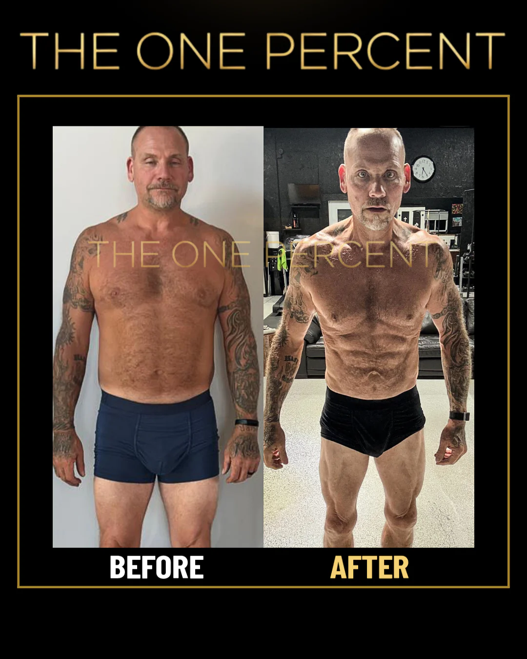 Client transformation 4 — before and after