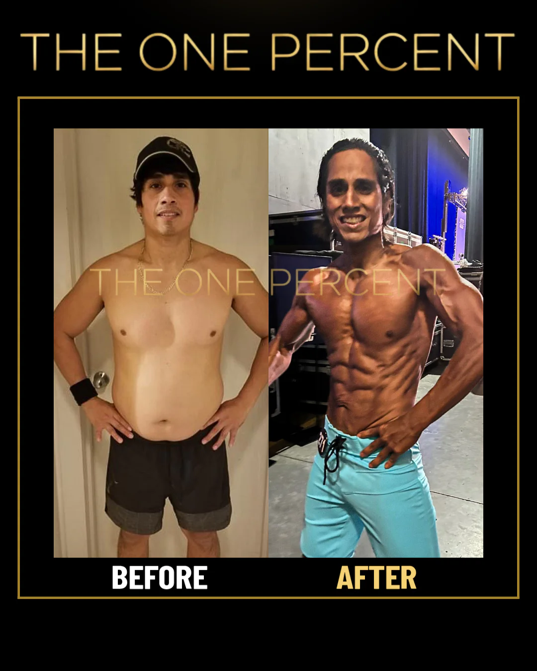 Client transformation 9 — before and after