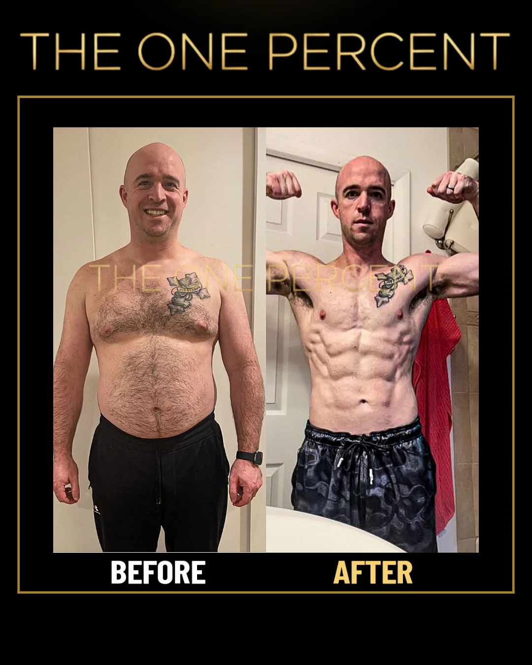 Client transformation 5 — before and after