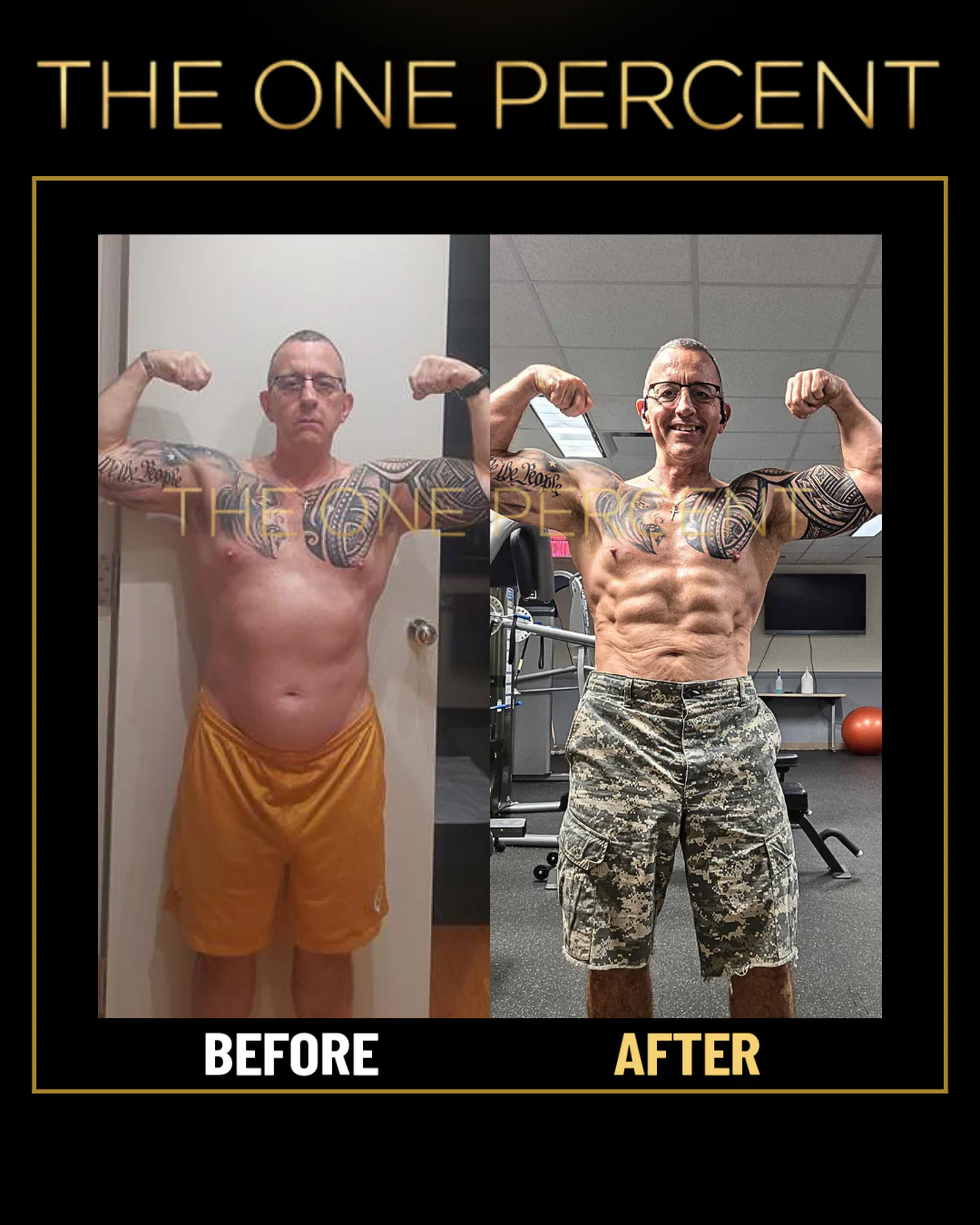 Client transformation 6 — before and after