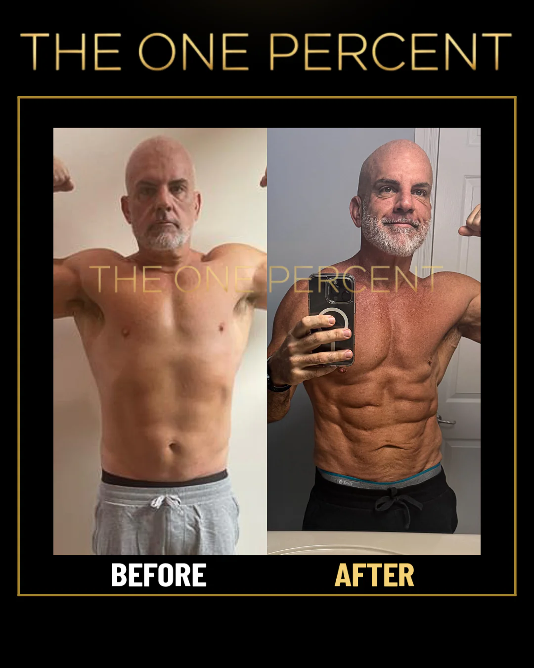 Client transformation 8 — before and after